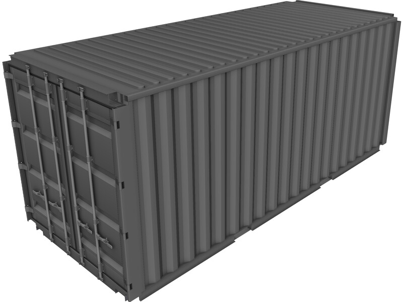 Iso Container Cad Drawing